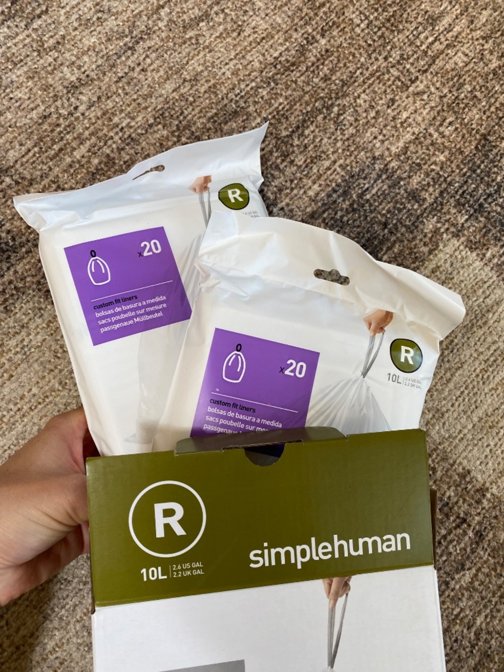Simple Human R Trash Bags - 10L, 40ct - Picture 3 of 3
